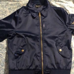 Diamond bomber jacket